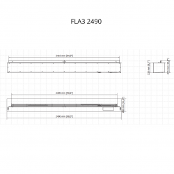 Queimador de Bioetanol automático FLA3 2490 Burner Planika BEV Technology™