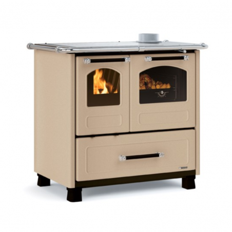 Fogão a lenha Family 4,5 Cappuccino Nordica Extraflame