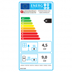 Fogão de aquecimento central Termosovrana DSA Nordica Extraflame